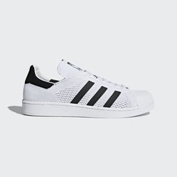 Adidas Superstar Primeknit Férfi Originals Cipő - Fehér [D14198]